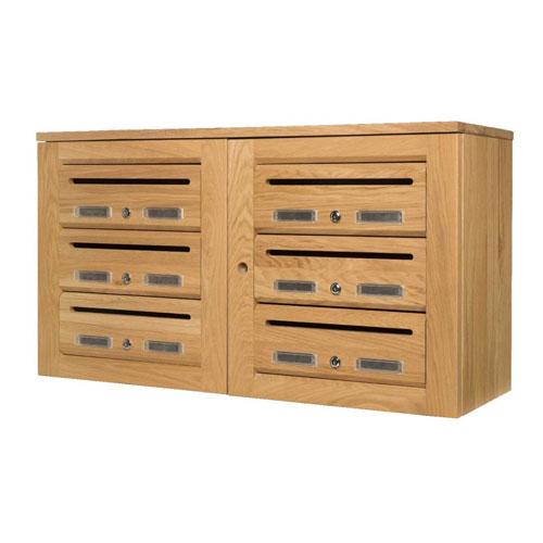 Exklusiva postfack i trä